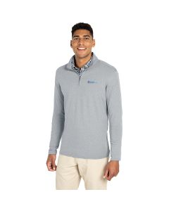 Charles River Men's Heathered Eco-logic Stretch Quarter-Zip