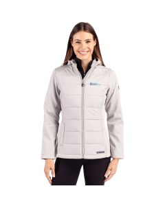 Cutter & Buck Women's Evoke Hybrid Eco Softshell Recycled Jacket