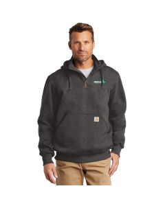 Carhartt - Rain Defender Paxton Heavyweight 13 oz. Hooded Zip Mock Sweatshirt
