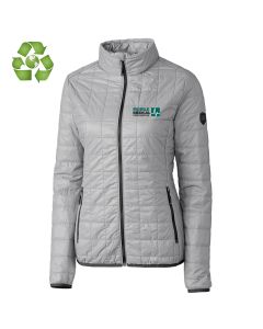 Cutter & Buck - Women's Rainier PrimaLoft Eco Insulated Full-Zip Puffer Jacket